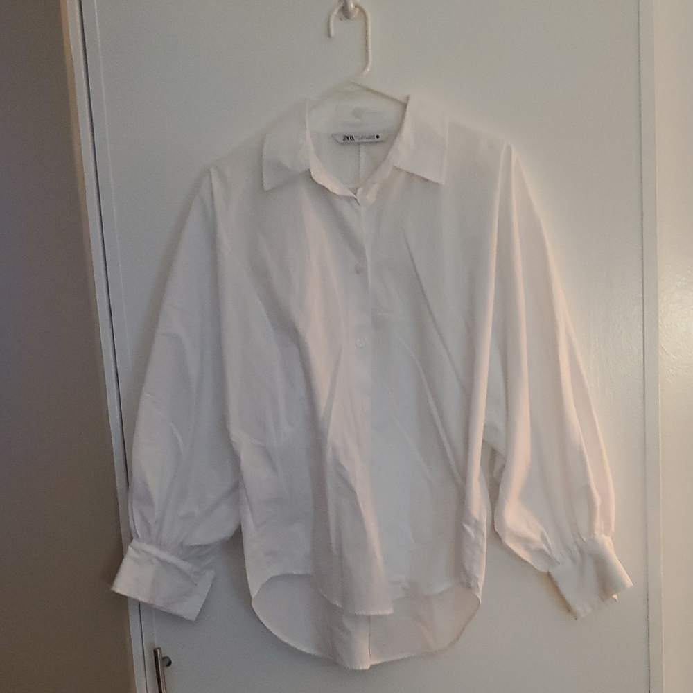 Zara Classic White Shirt
